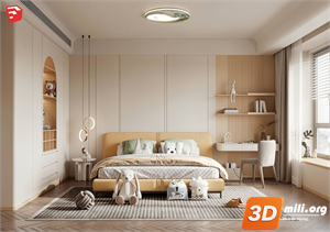 Children Room Scenes Skp FIles 